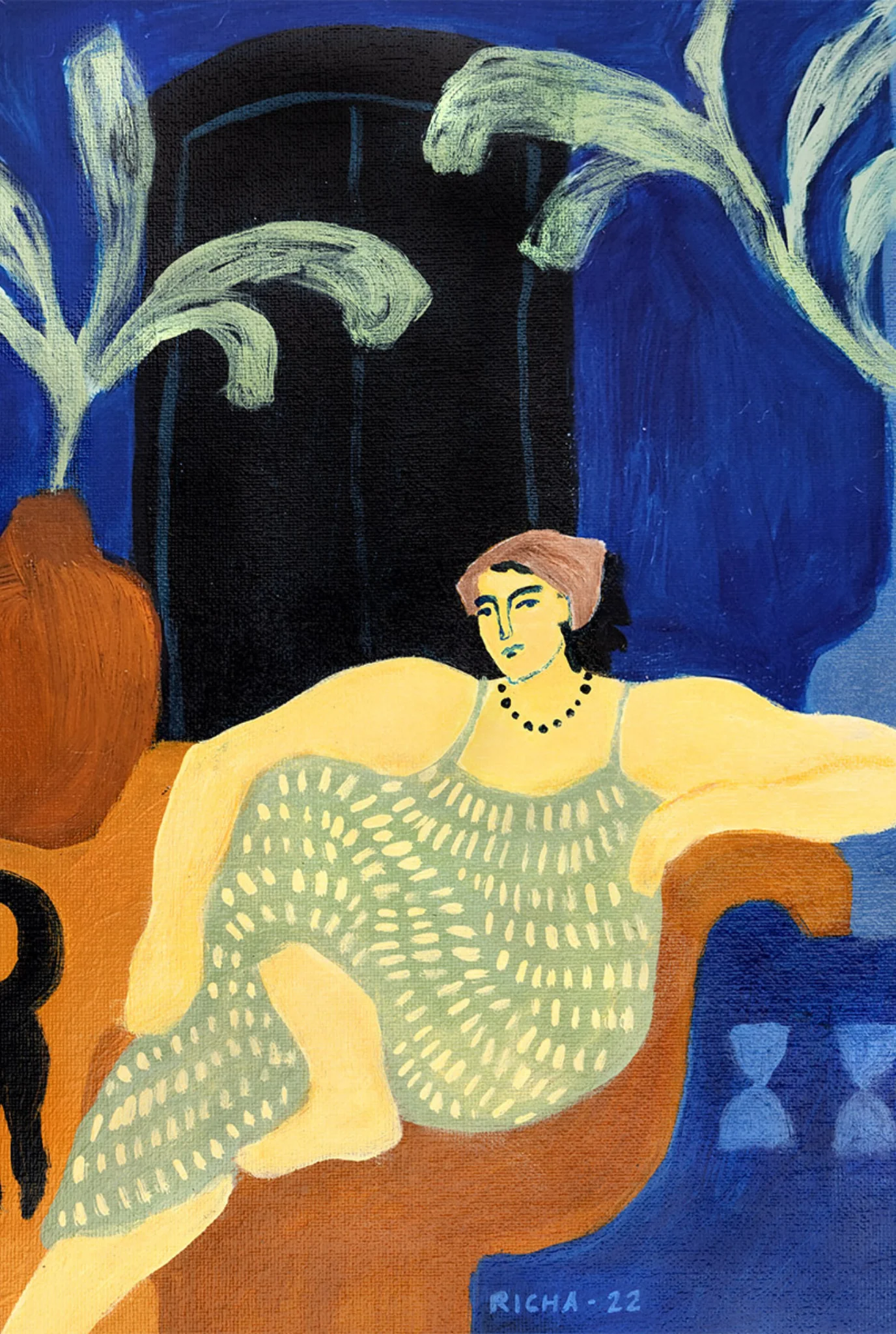 5 O'Clock On The Balcao Art Print - Image 2