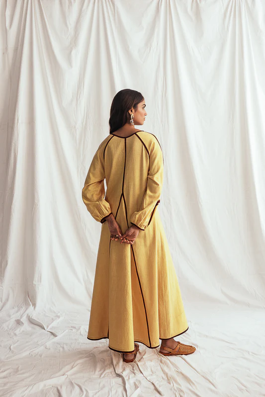 Aamras Handloom Peasant Dress - Image 5