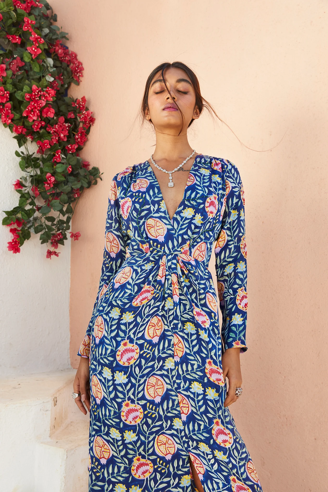 Anar Silk Dress - Image 5