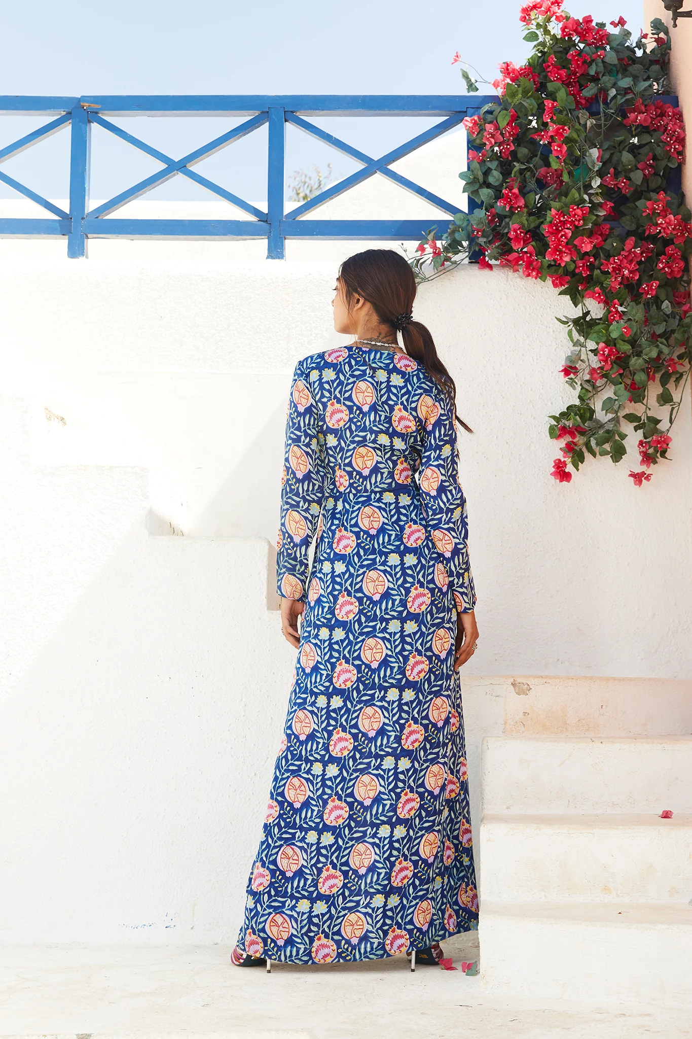 Anar Silk Dress - Image 7