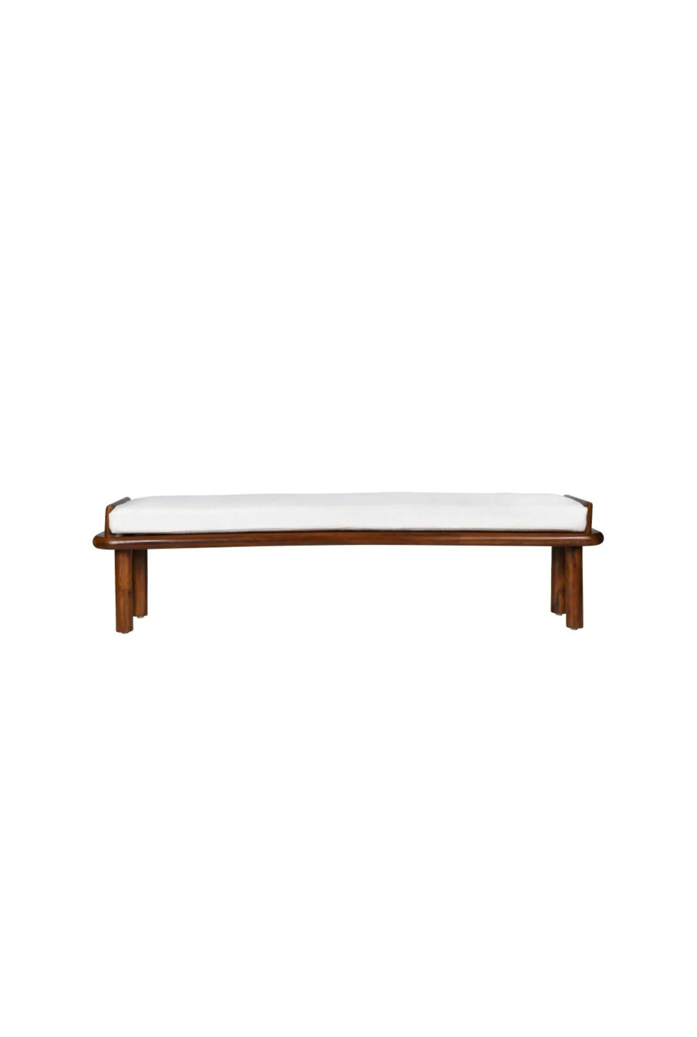 Asiago Teakwood Upholstered Bench (Shipping Only In India) - Image 5