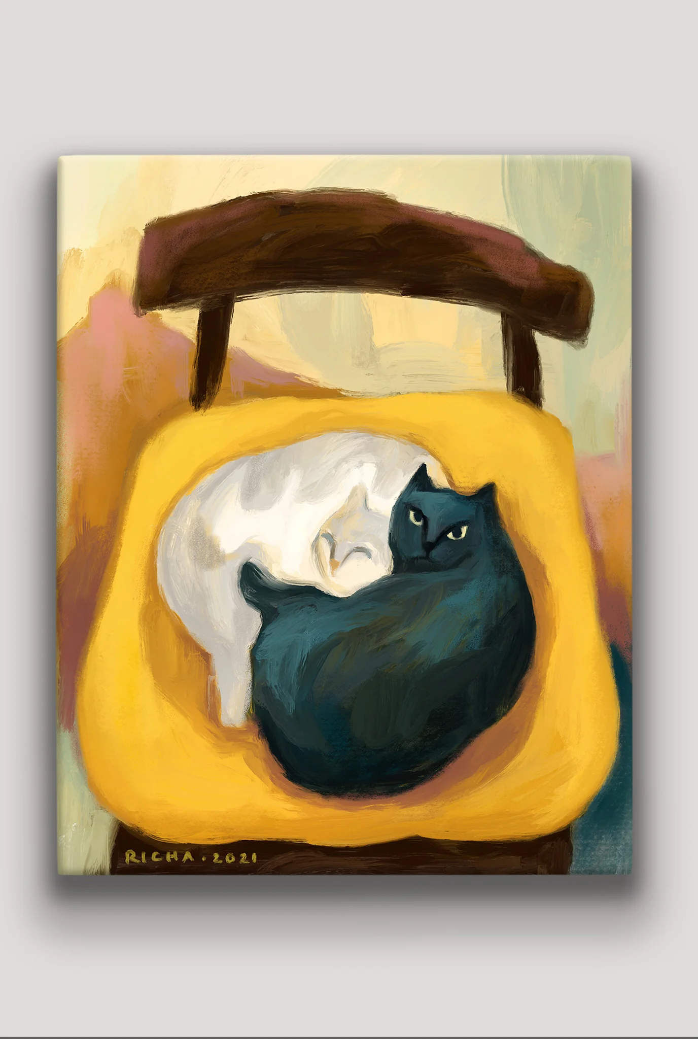 Back Off Art Print