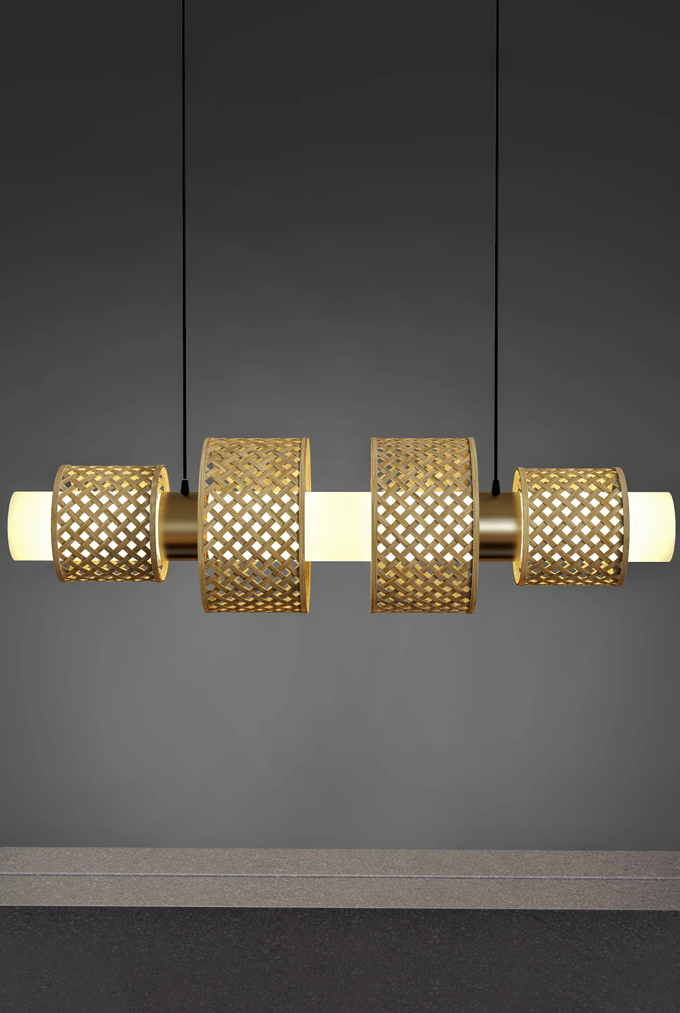 Bamboo Grove Pendant Lamp - Image 4