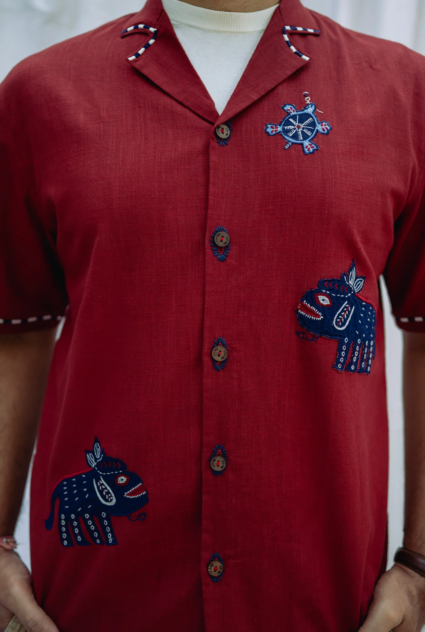 Beni Applique Shirt - Image 4