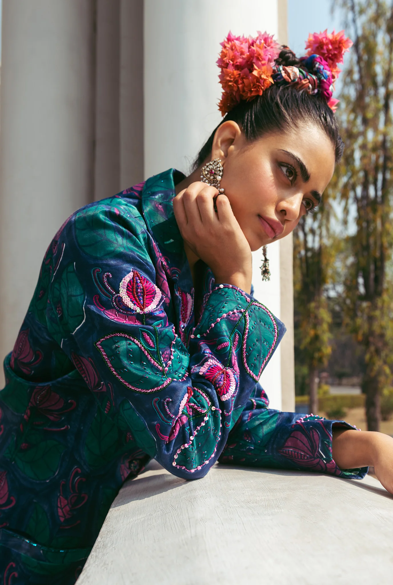 Taragarh Silk Blazer - Image 3