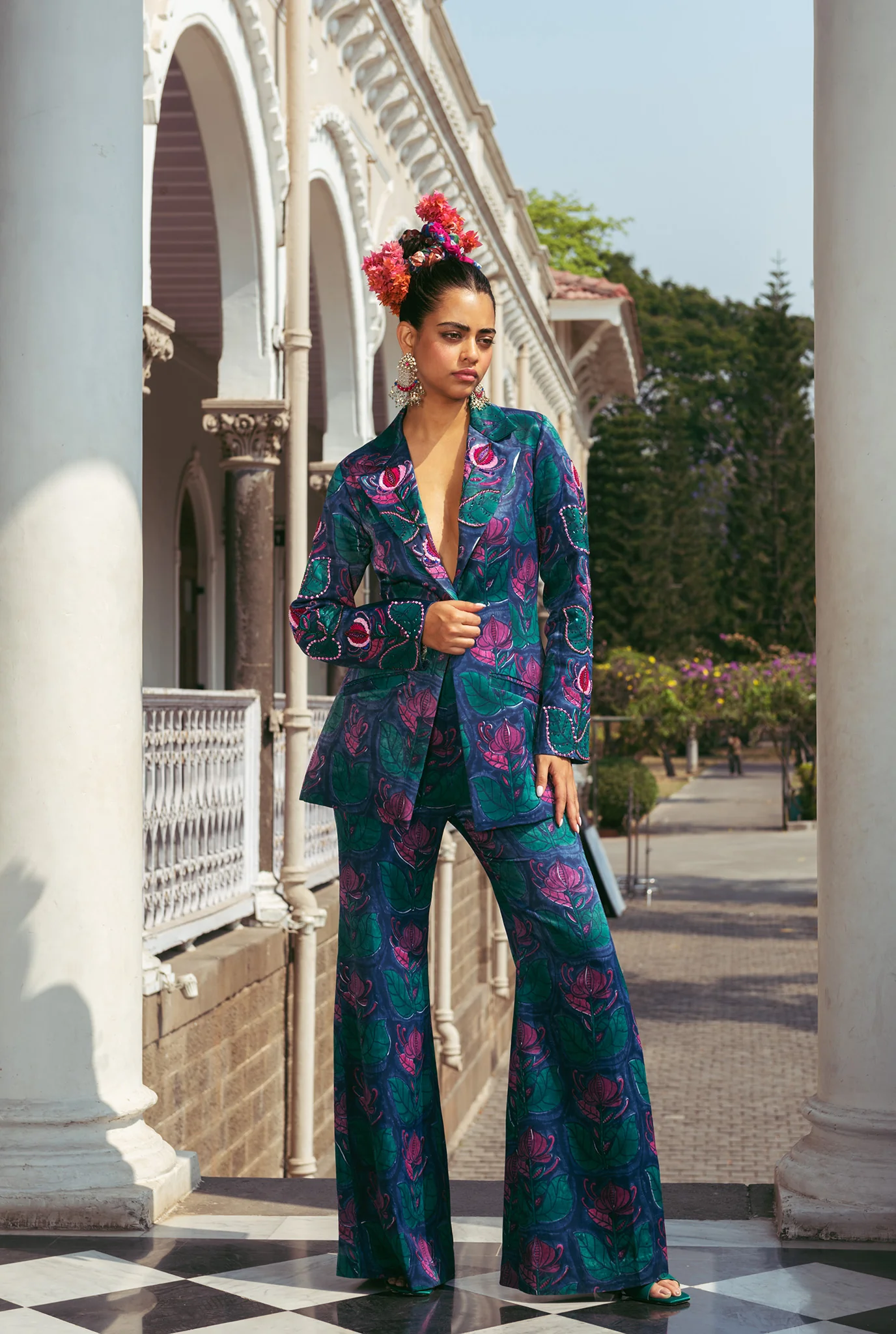 Taragarh Silk Blazer - Image 4