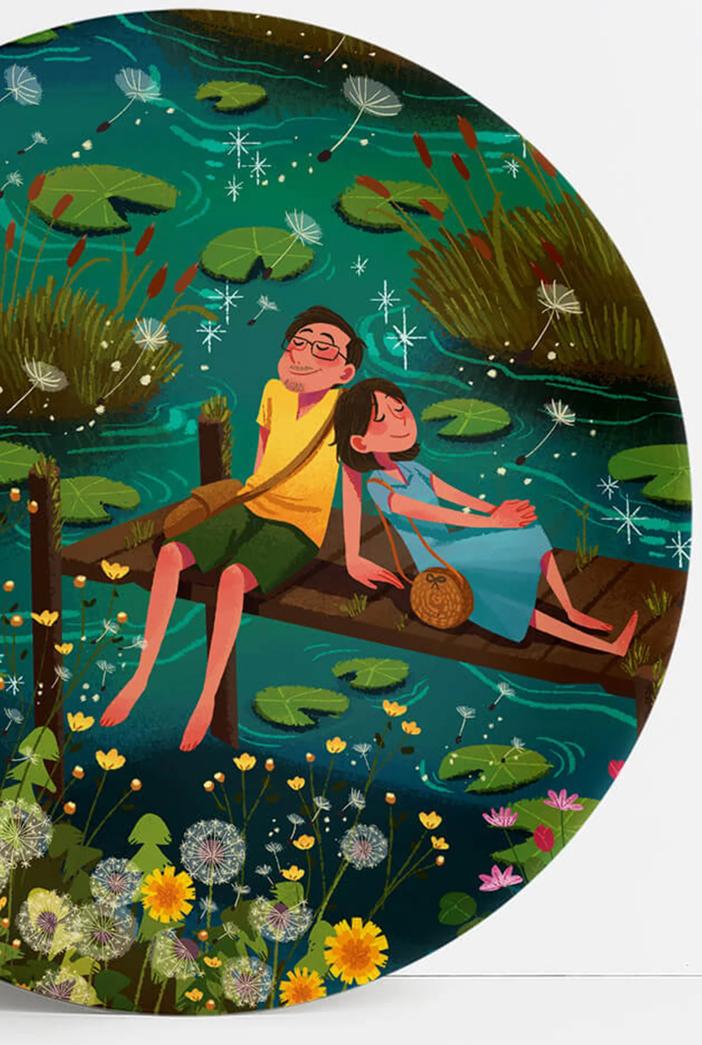 By Your Side Decor Plate - Image 3