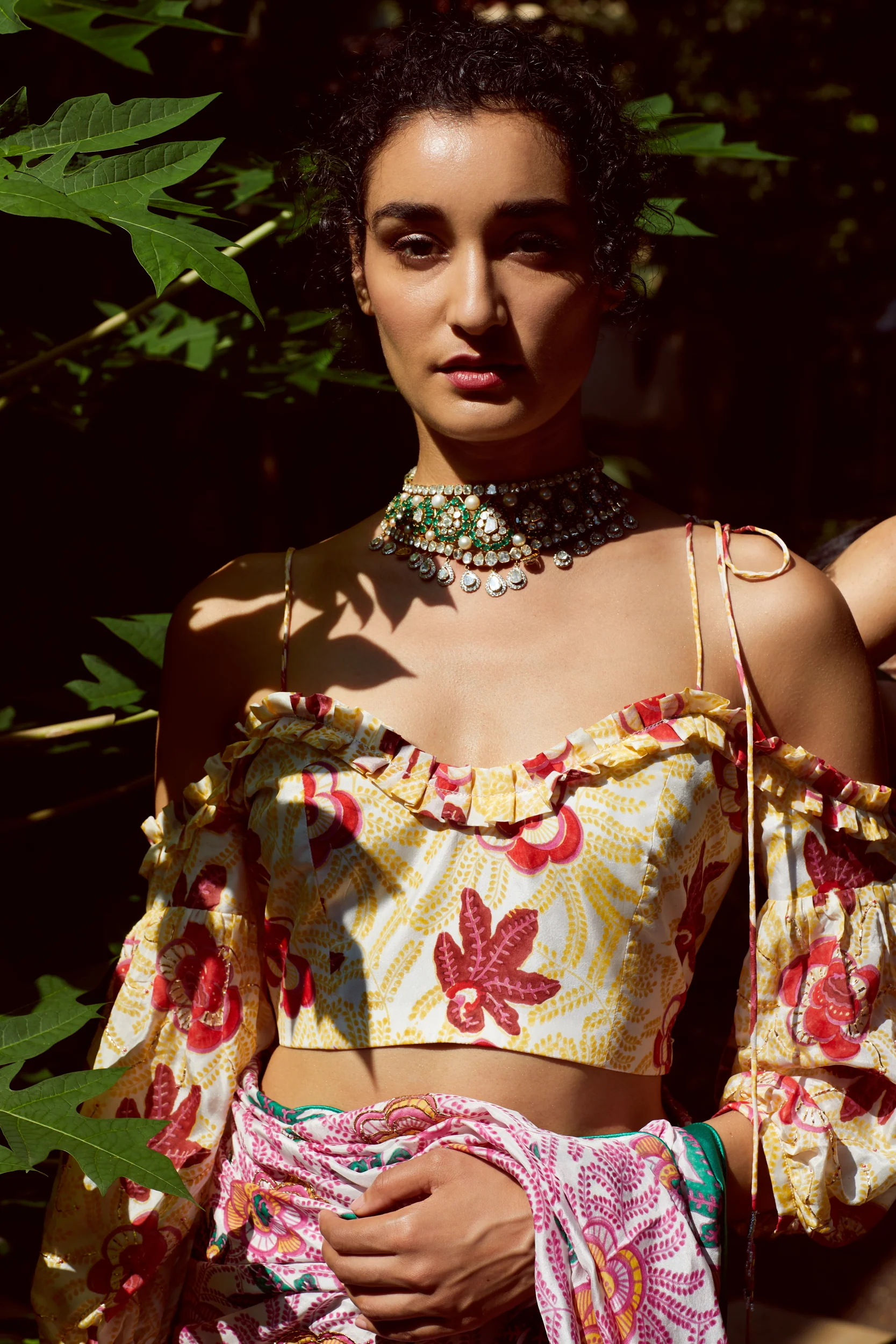 Chameli silk blouse - Image 3