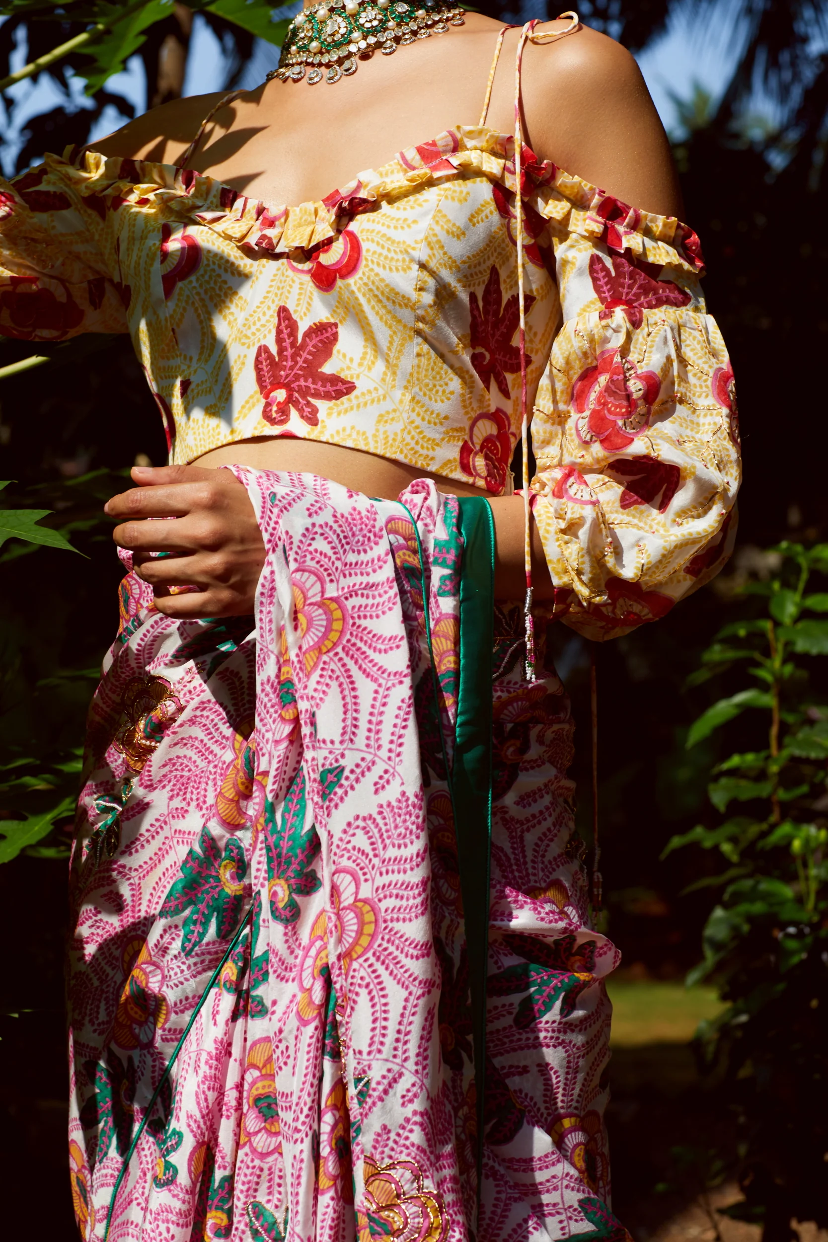 Chameli silk blouse - Image 4