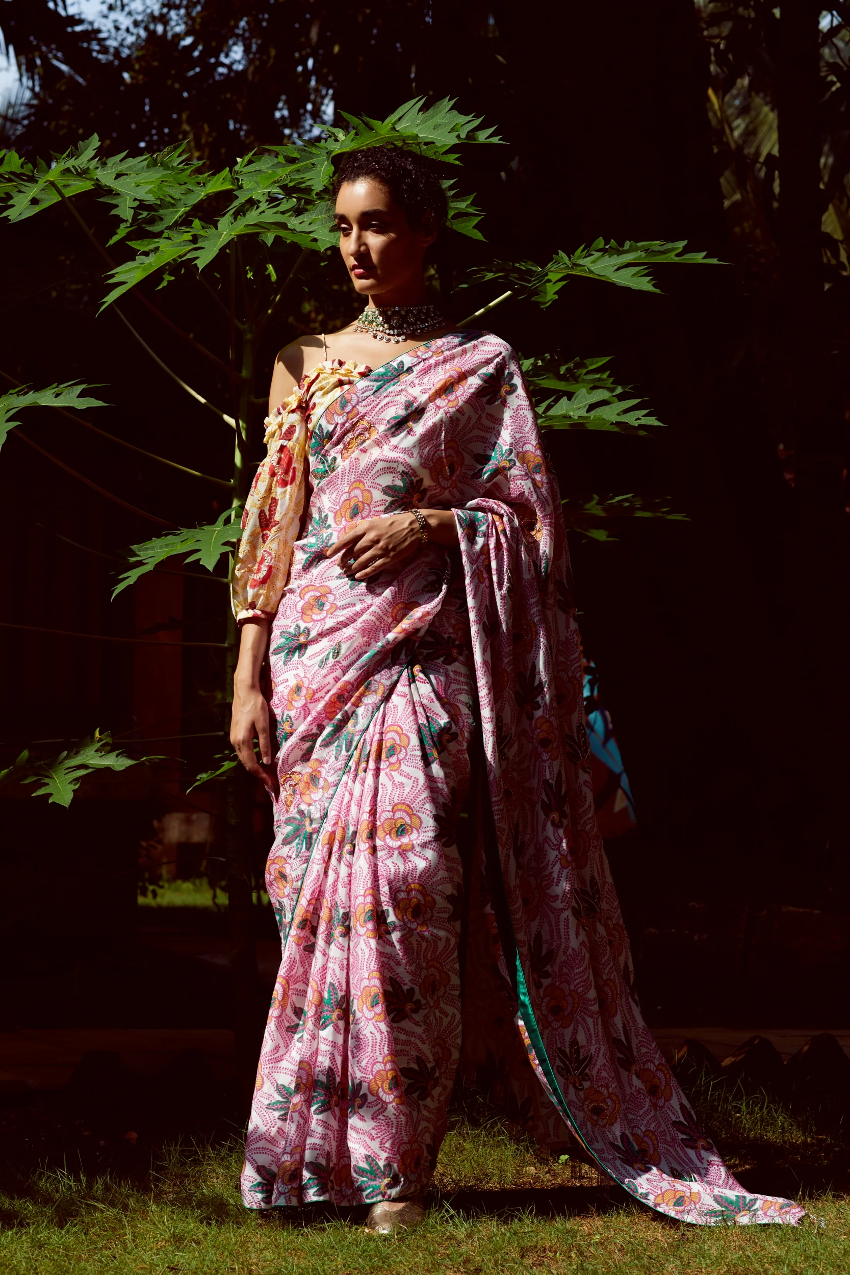 Chameli silk blouse - Image 5