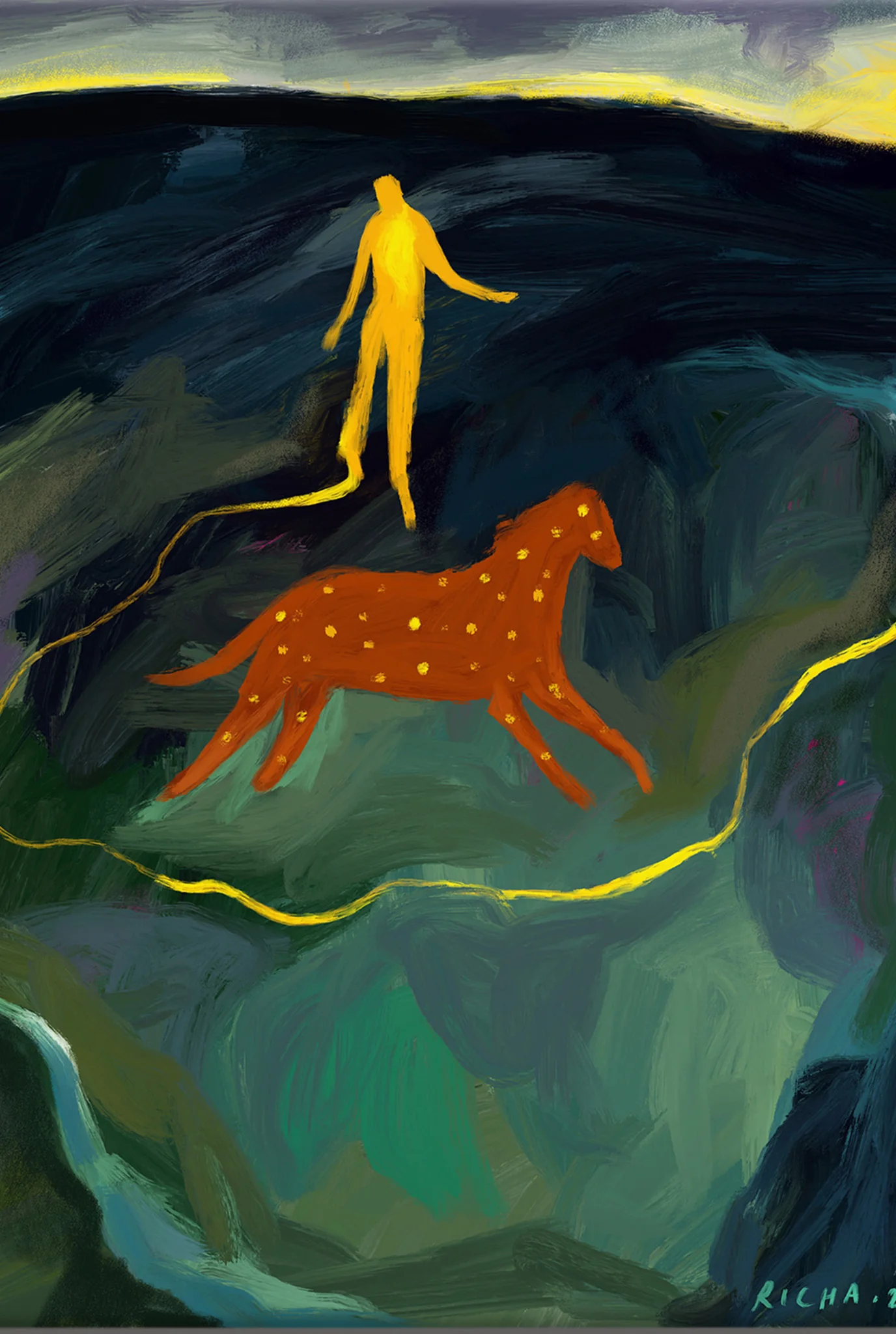 Chasing Light Art Print - Image 2