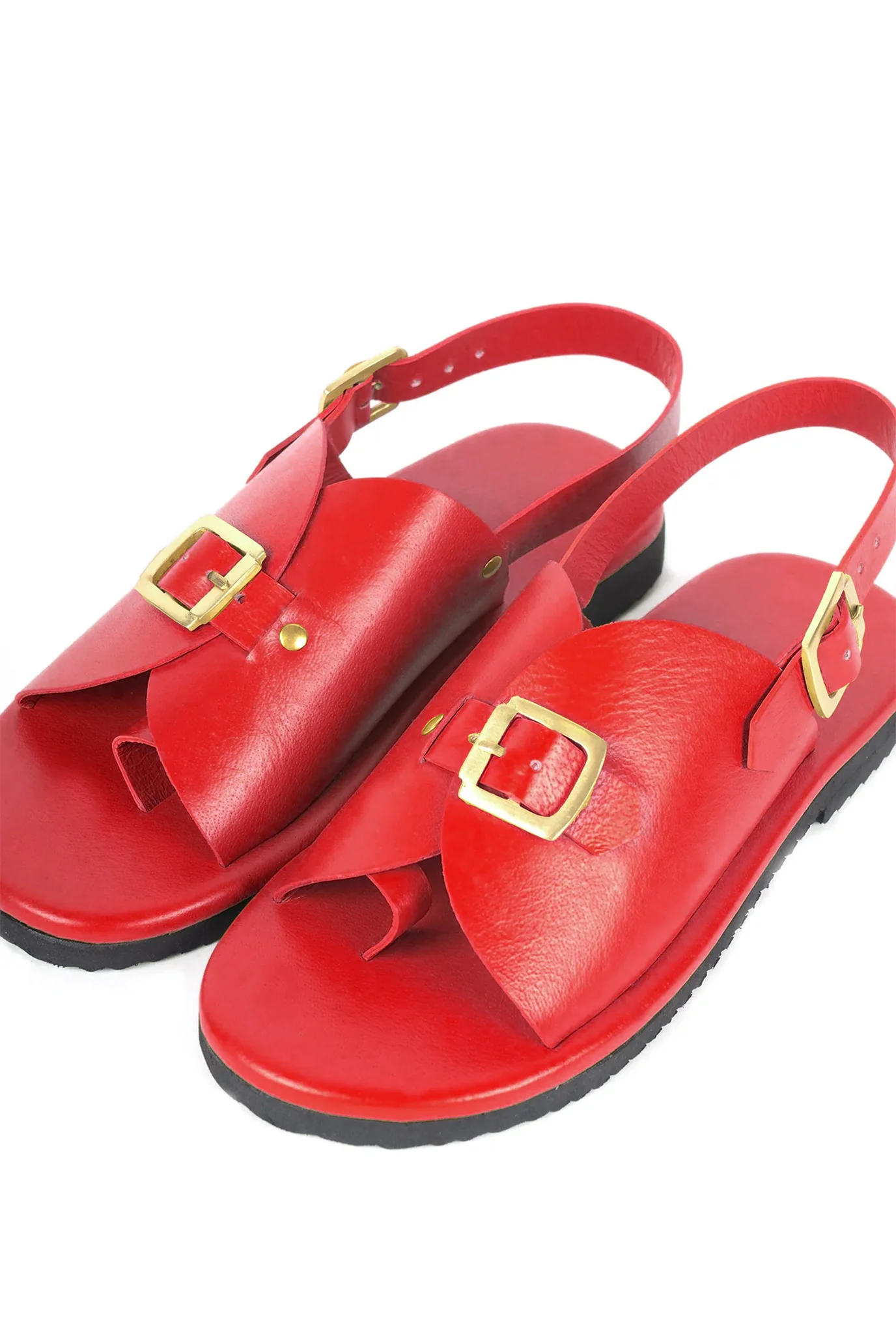 Envelope Sandals Single Buckle - Image 2