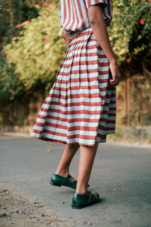 Doriya Pleated Skirt - Image 2