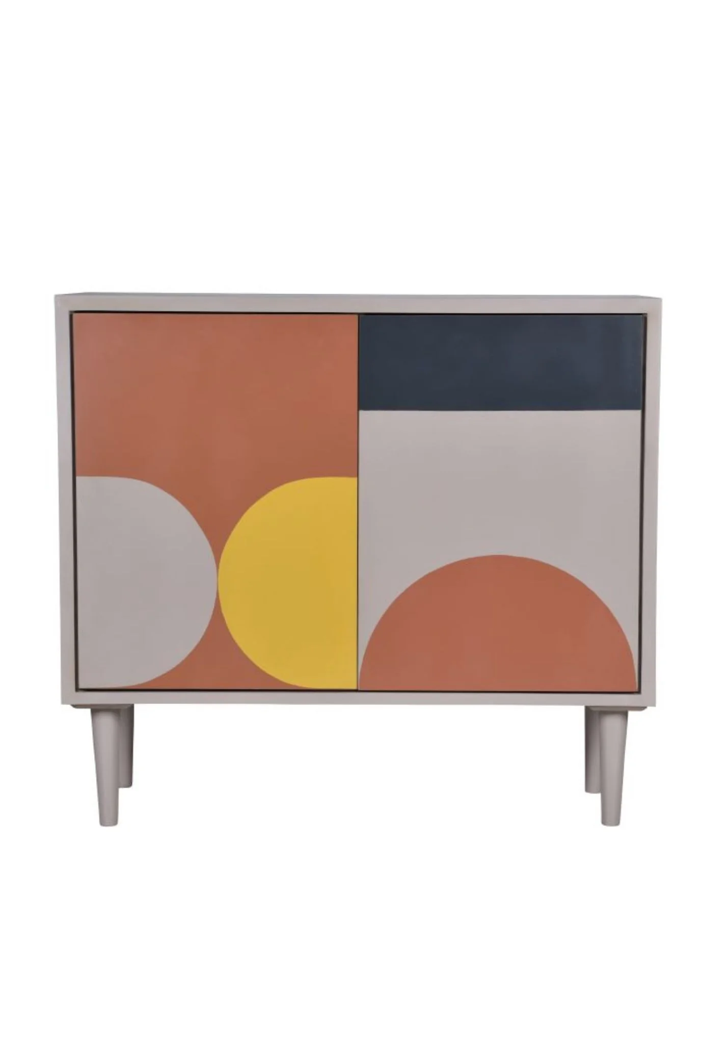 Elegant Grey Storage Cabinet (Shipping Only In India) - Image 2