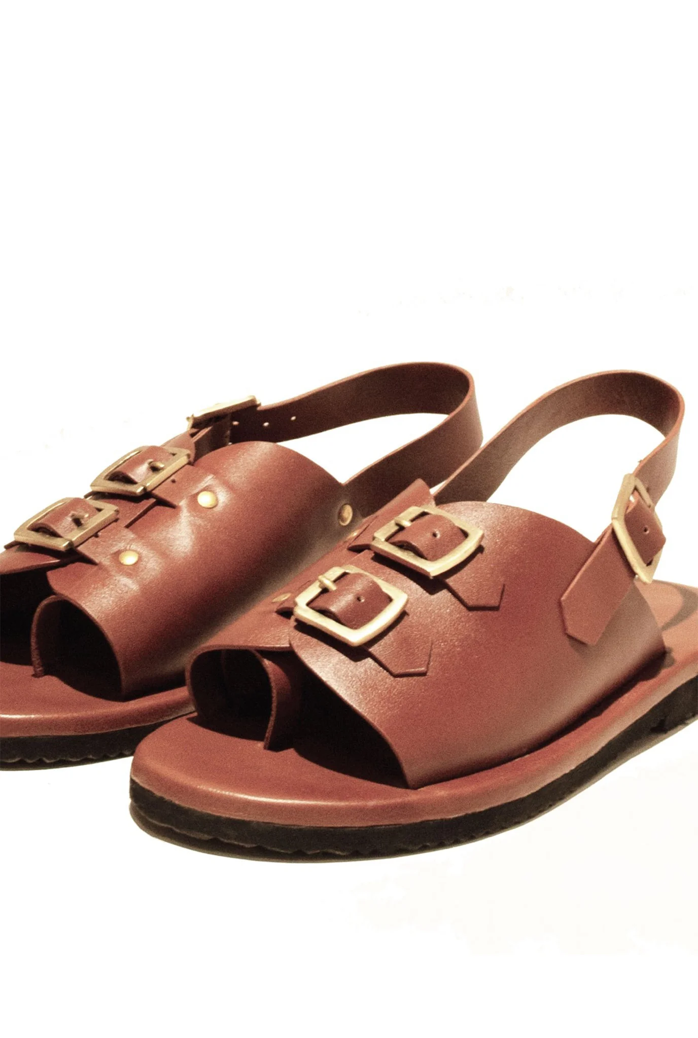 Envelope Sandals Double Buckle - Image 3