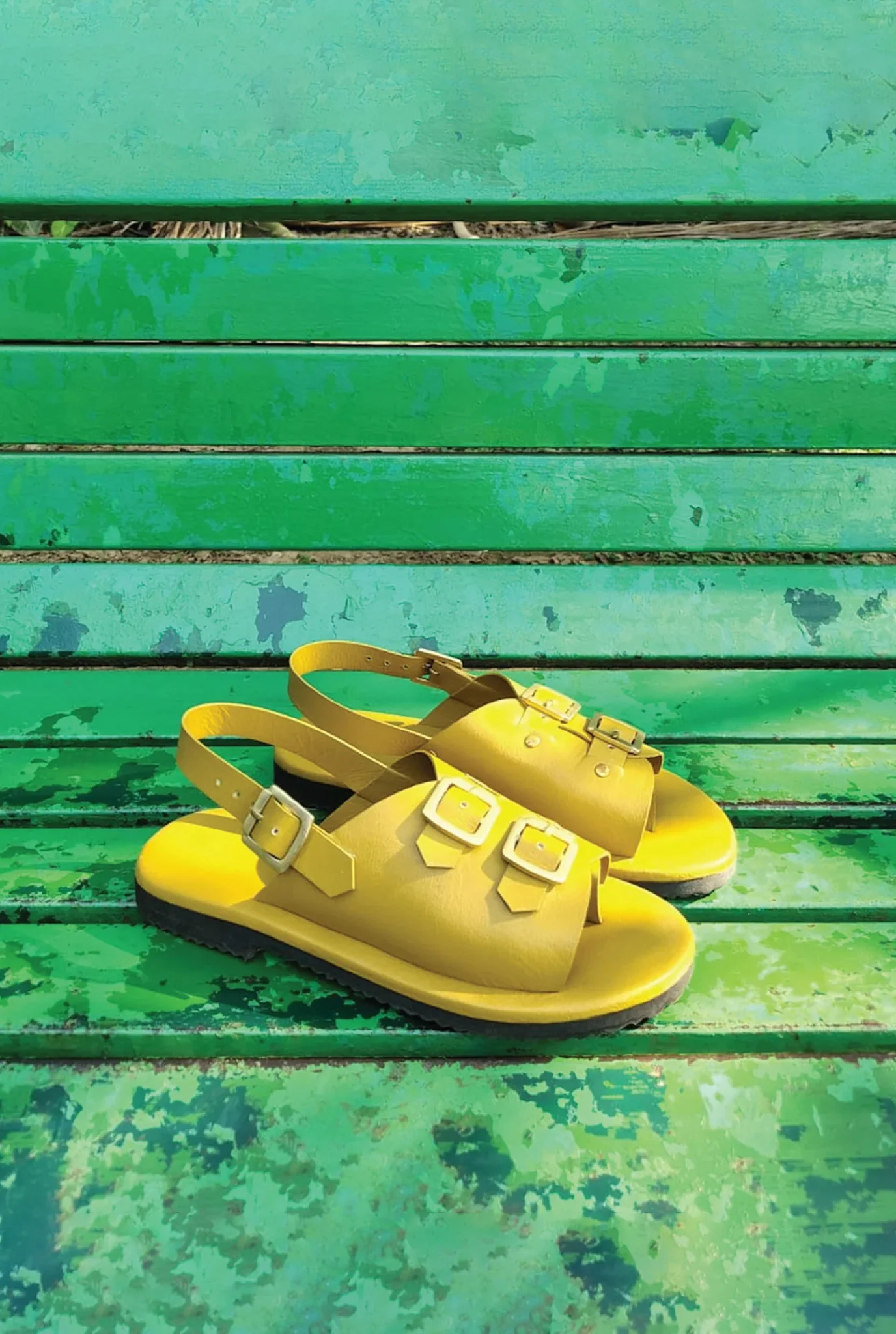 Envelope Sandals Double Buckle - Image 7