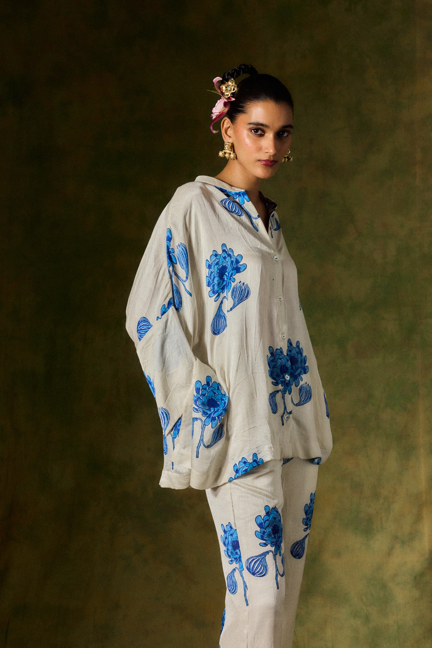 Fizah Silk Short Kurta - Image 4