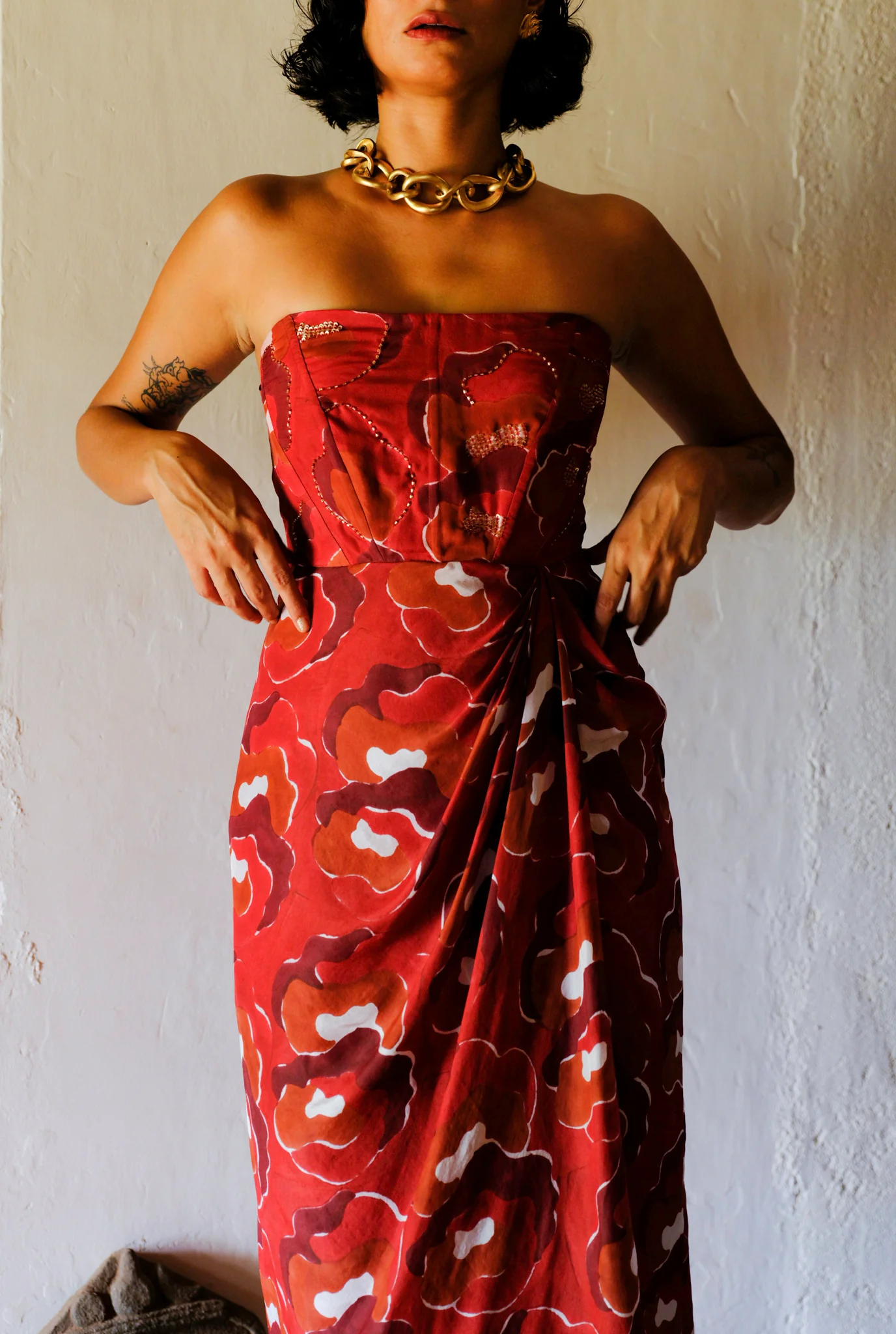 Gul Silk dress - Image 4