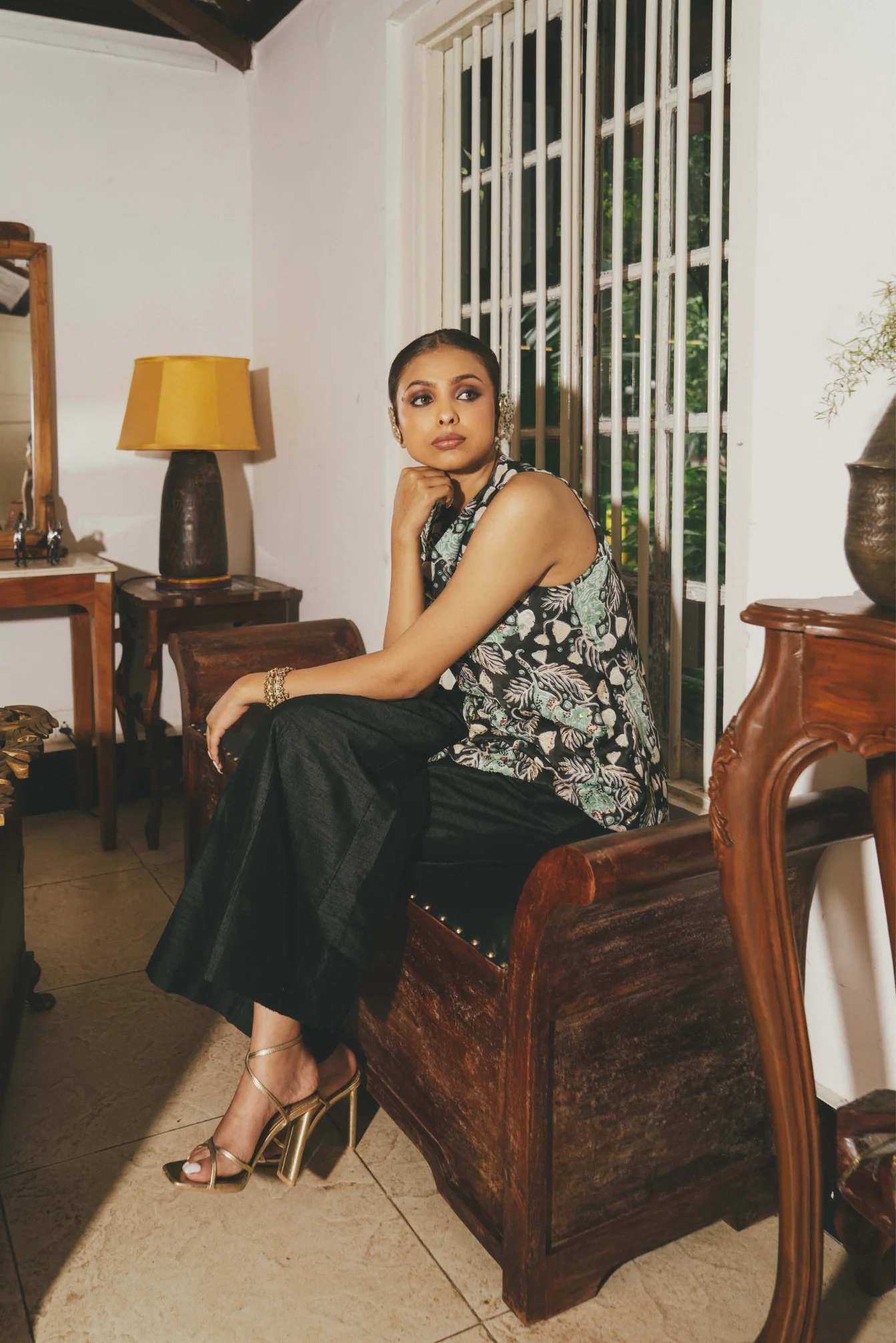 Gulsher Silk Blouse - Image 4