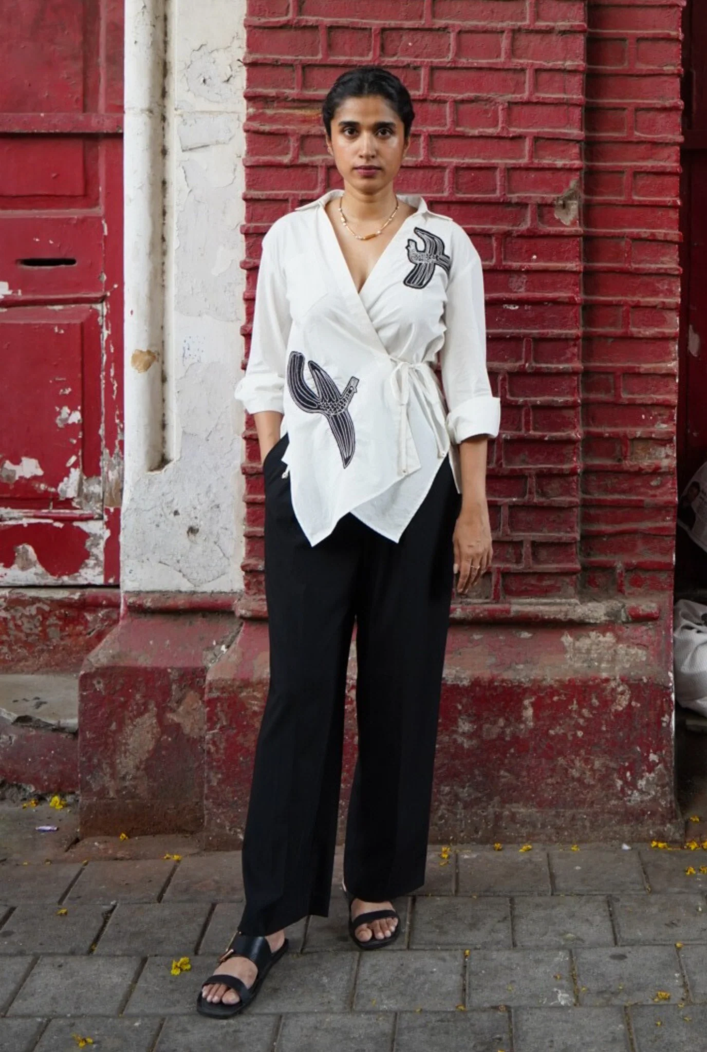 Hasan Wrap Shirt - Image 3