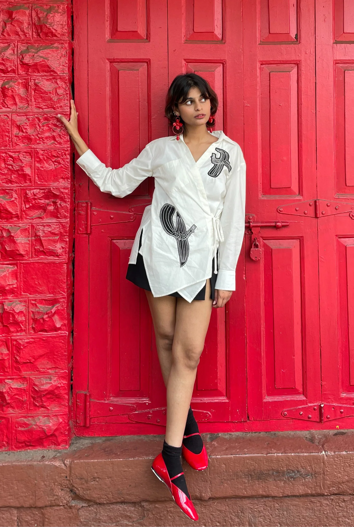 Hasan Wrap Shirt - Image 7