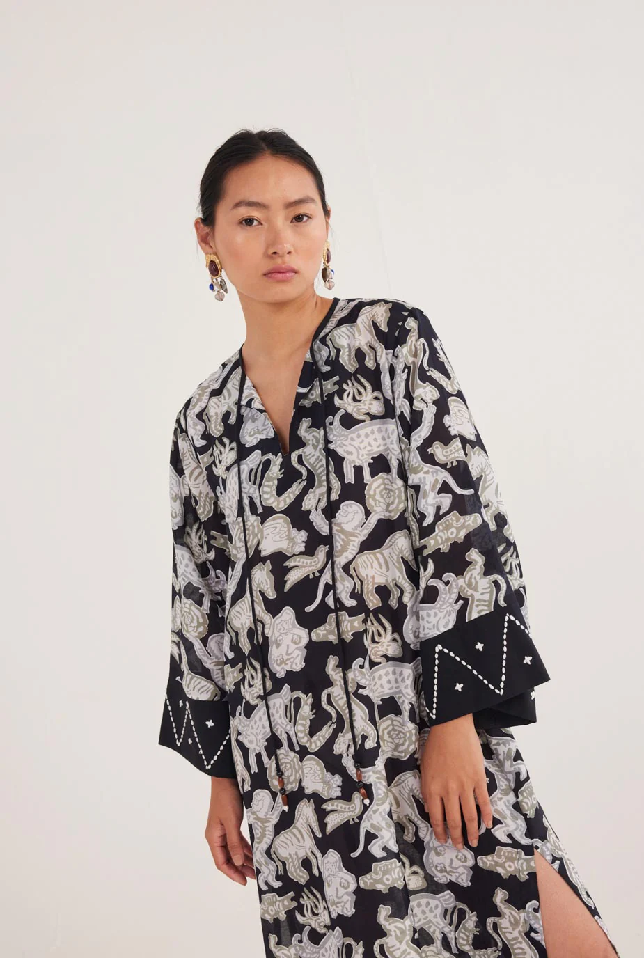 Ika Kaftan Dress - Image 3