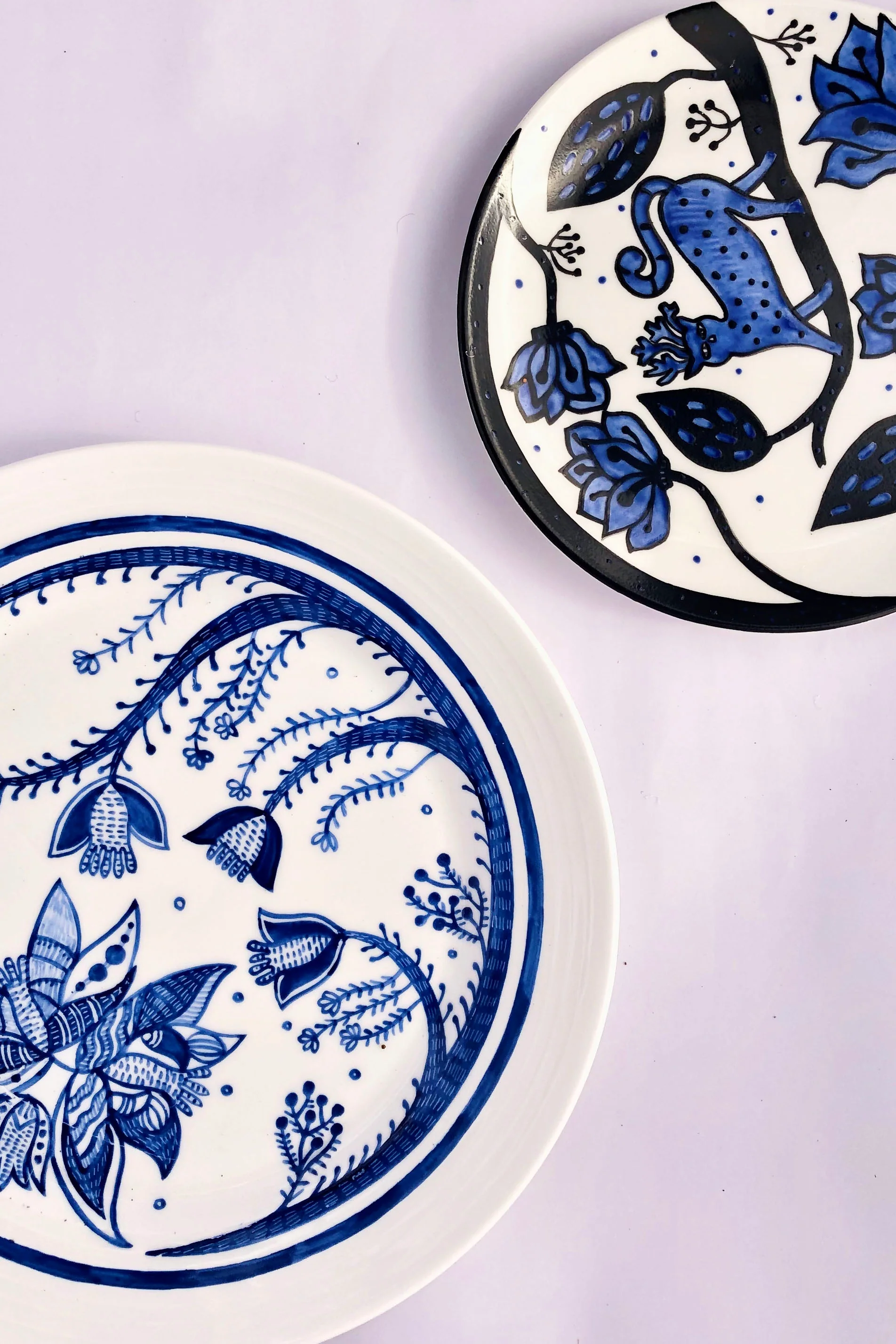 Jodi Hand Painted Zeenat  Plate - Image 3