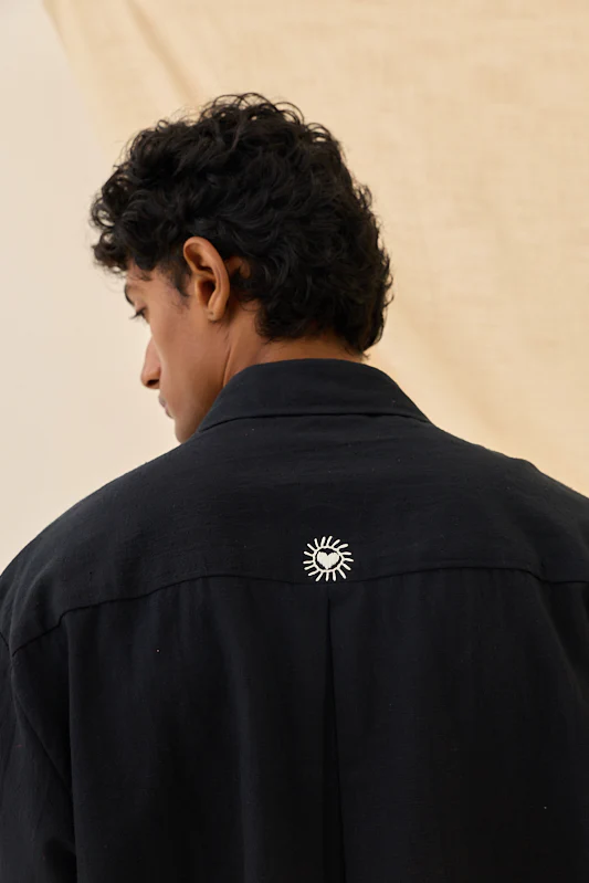 Jugnu Handloom Boxy Fit Shirt - Image 3