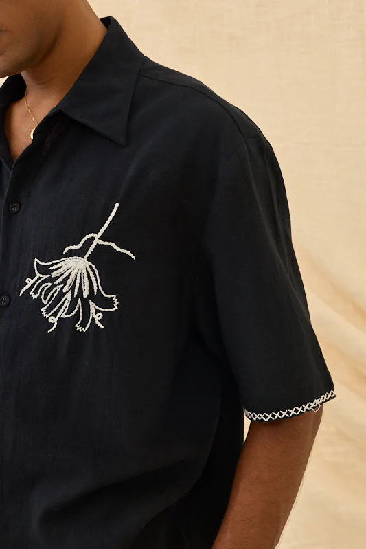 Jugnu Handloom Boxy Fit Shirt - Image 4