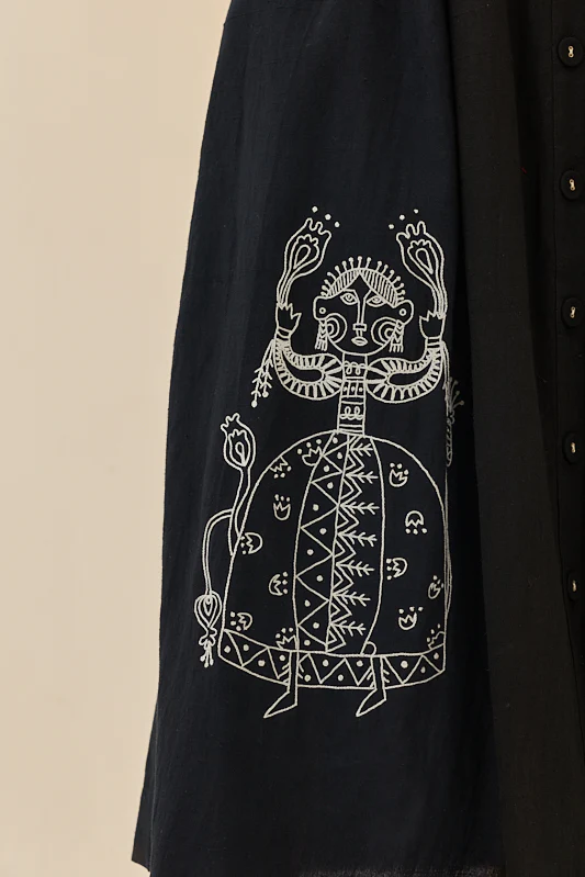 Jugnu Handloom Dress - Image 4
