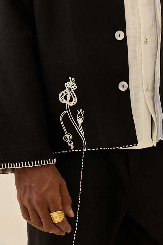 Jugnu Handloom Jacket - Image 3