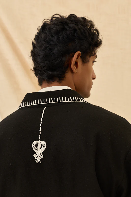 Jugnu Handloom Jacket - Image 4
