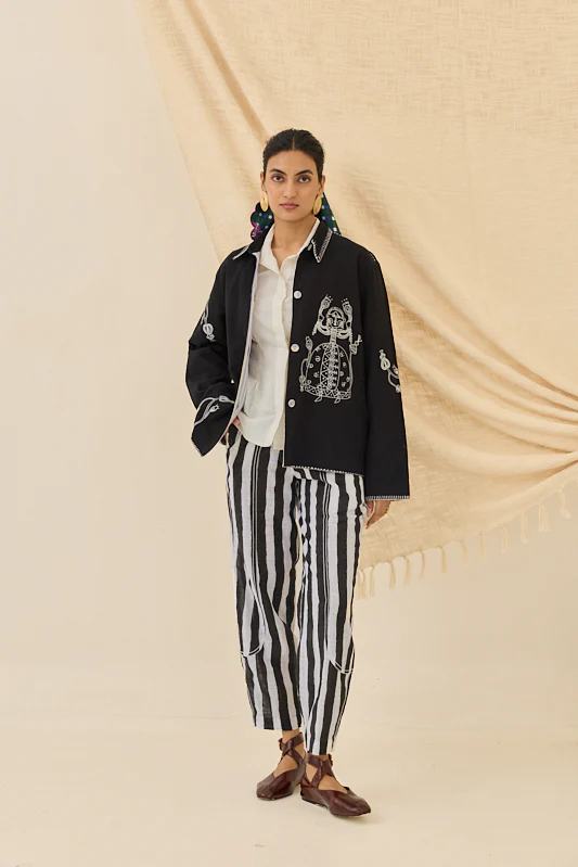 Jugnu Handloom Jacket - Image 3