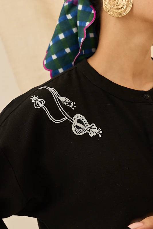 Jugnu Handloom Kurta Dress - Image 3
