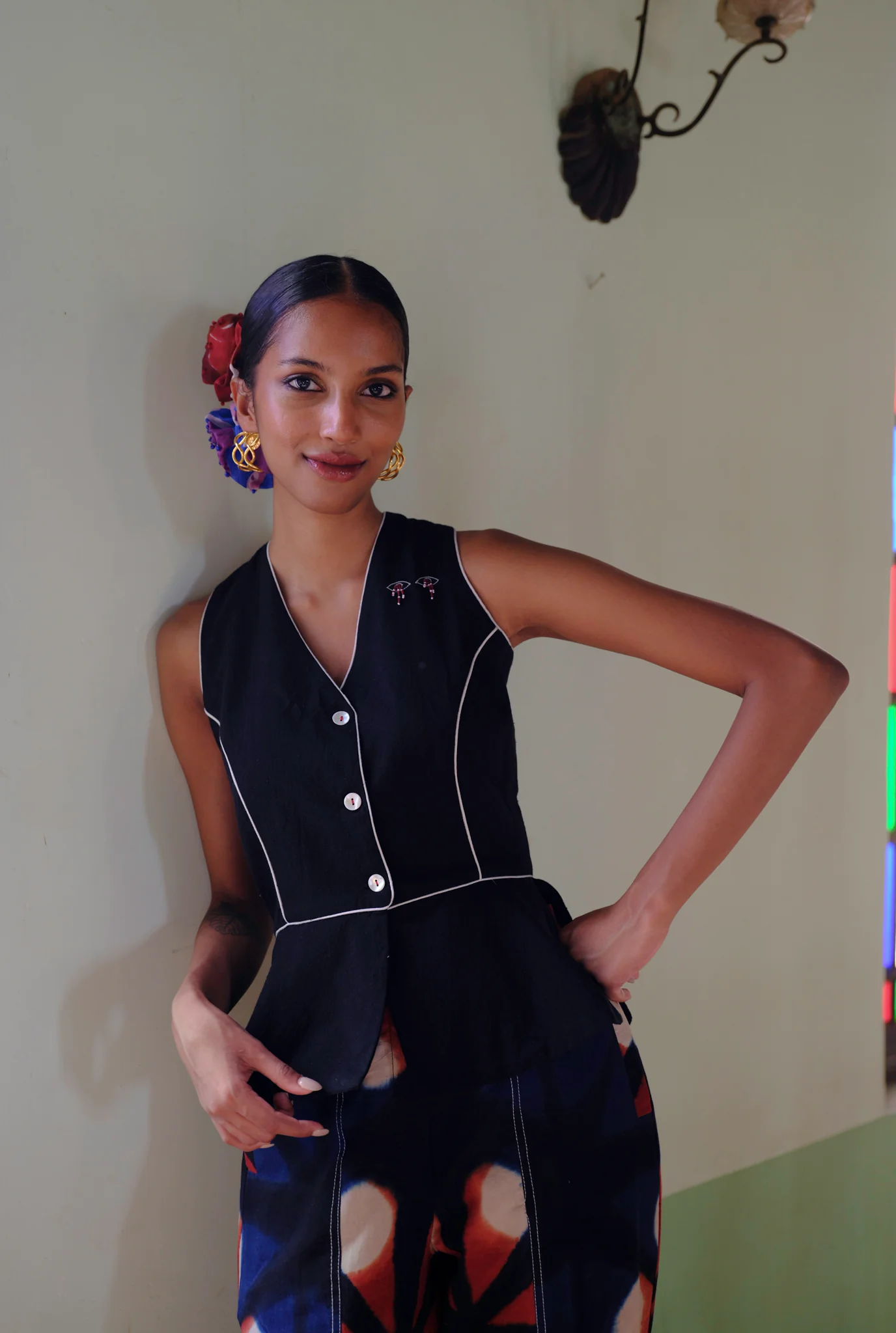 Kokum Handloom Blouse - Image 3