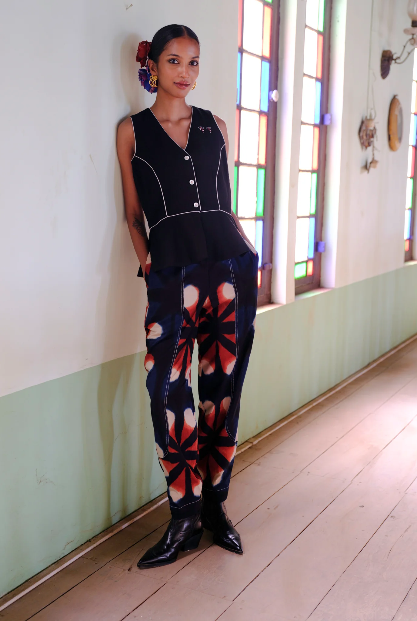 Kokum Handloom Blouse - Image 6