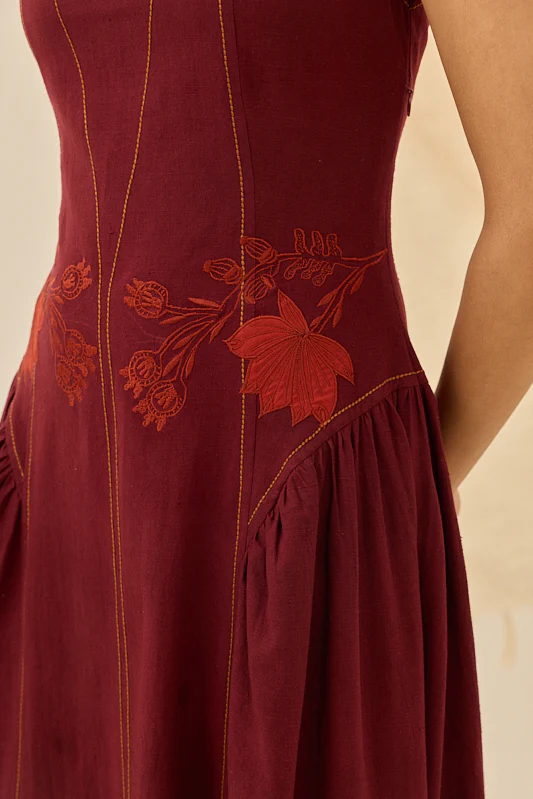 Kuhu Handloom Dress - Image 4