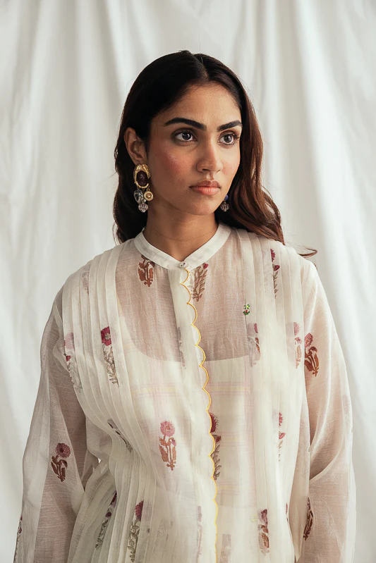 Kulfi Scallop Shirt - Image 3