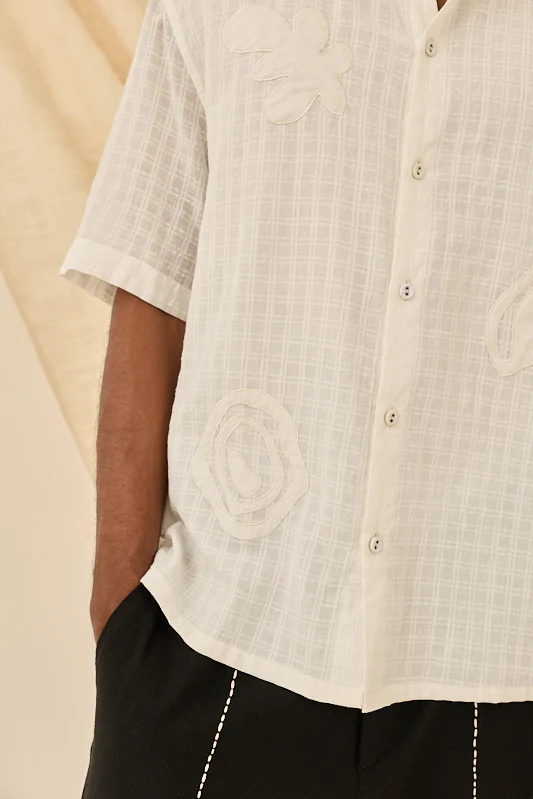 Kunj Handloom Boxy Fit Shirt - Image 3