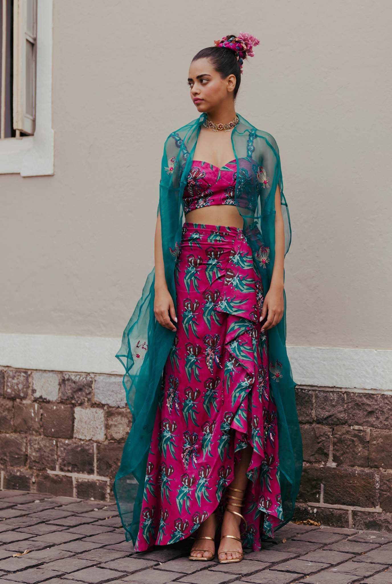 Gajner Silk Set - Image 6