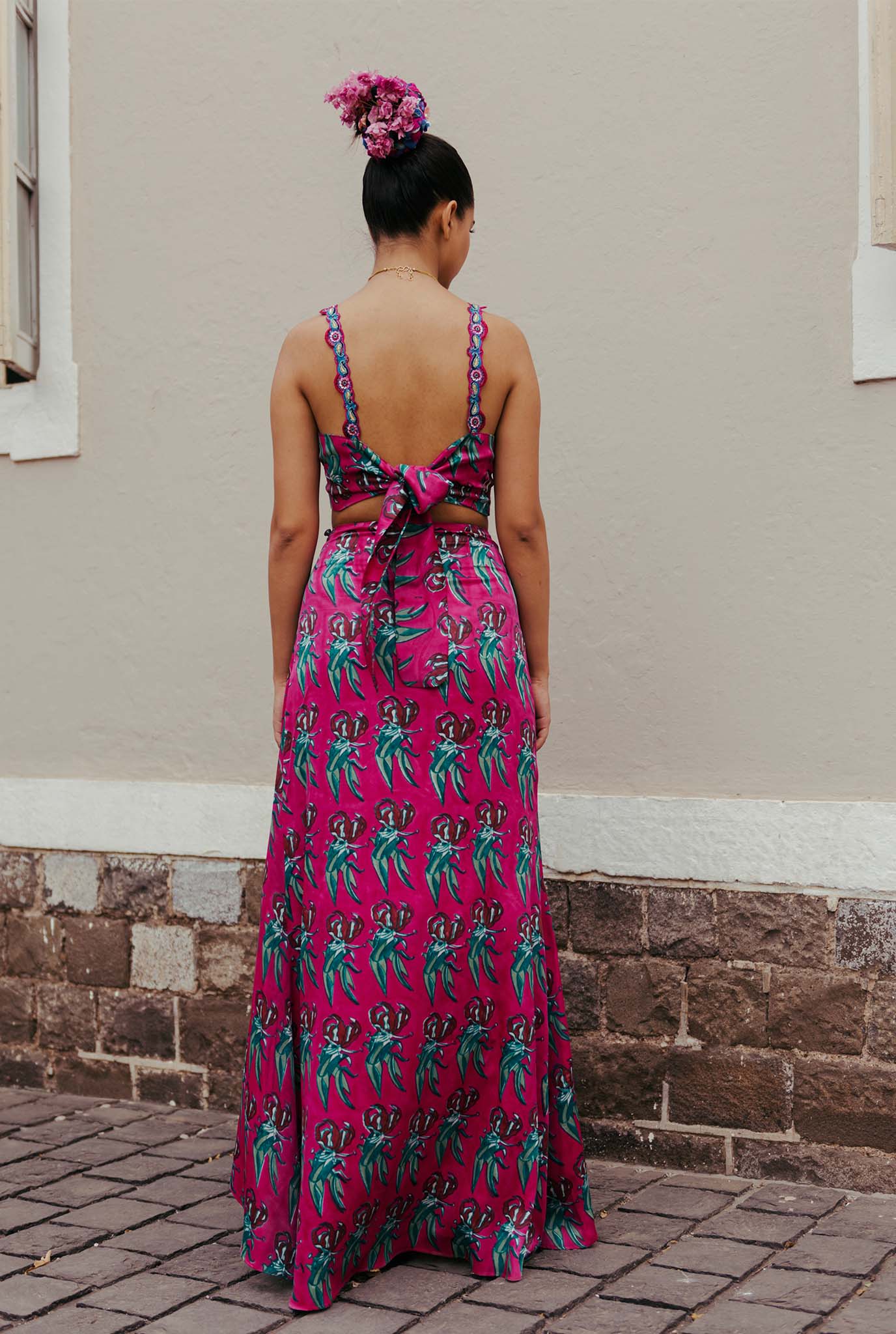 Gajner Silk Skirt - Image 3