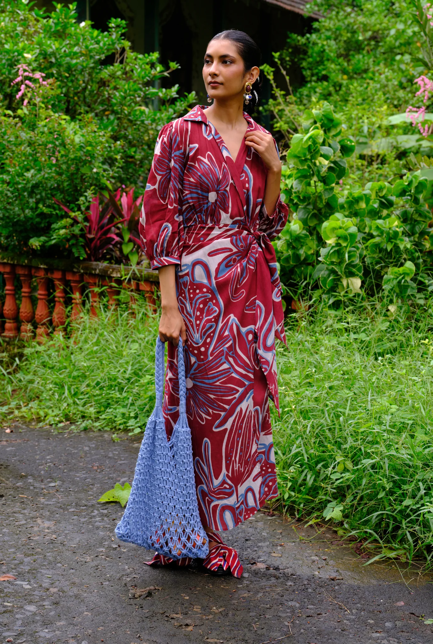 Myna Wrap dress - Image 3