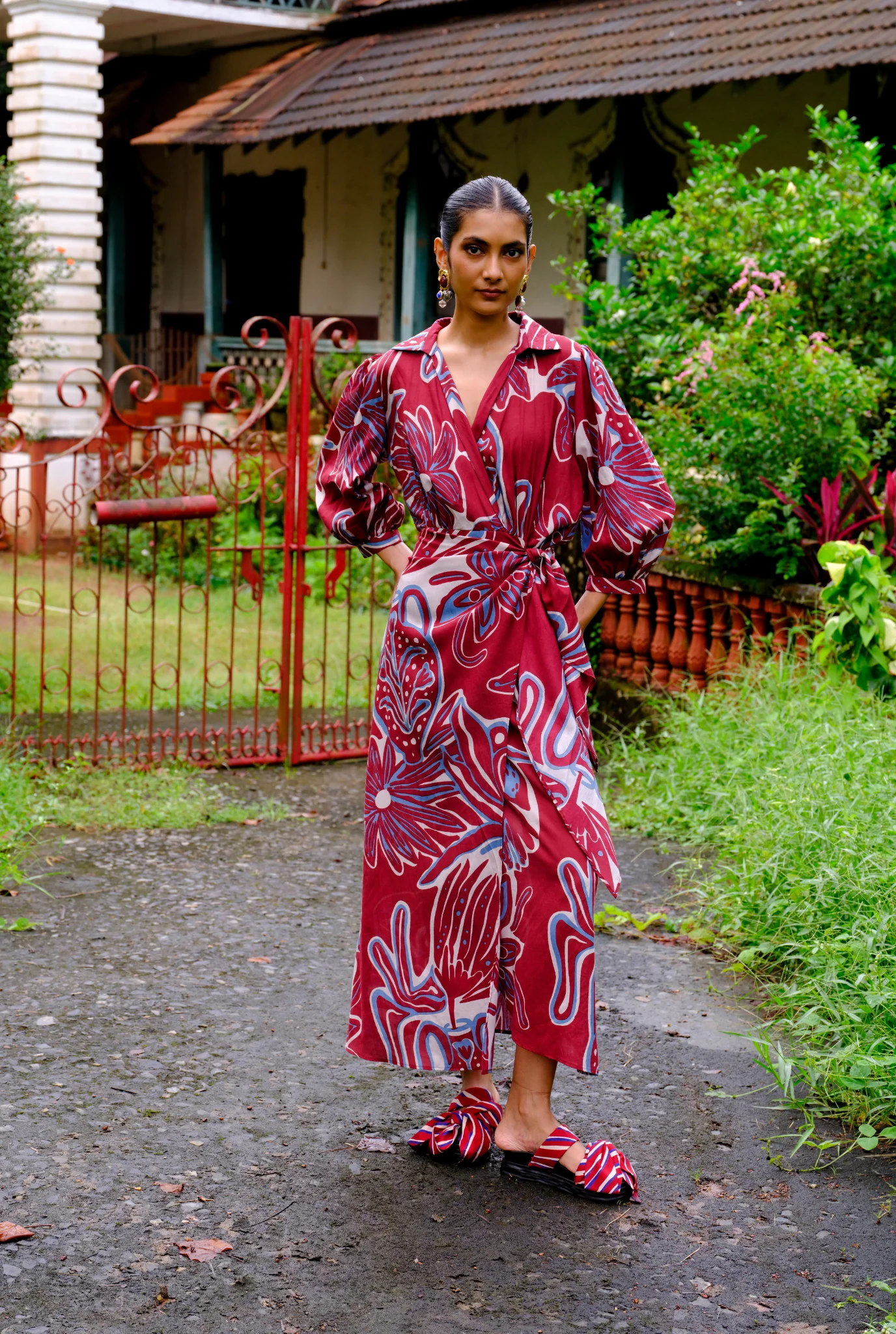 Myna Wrap dress - Image 5