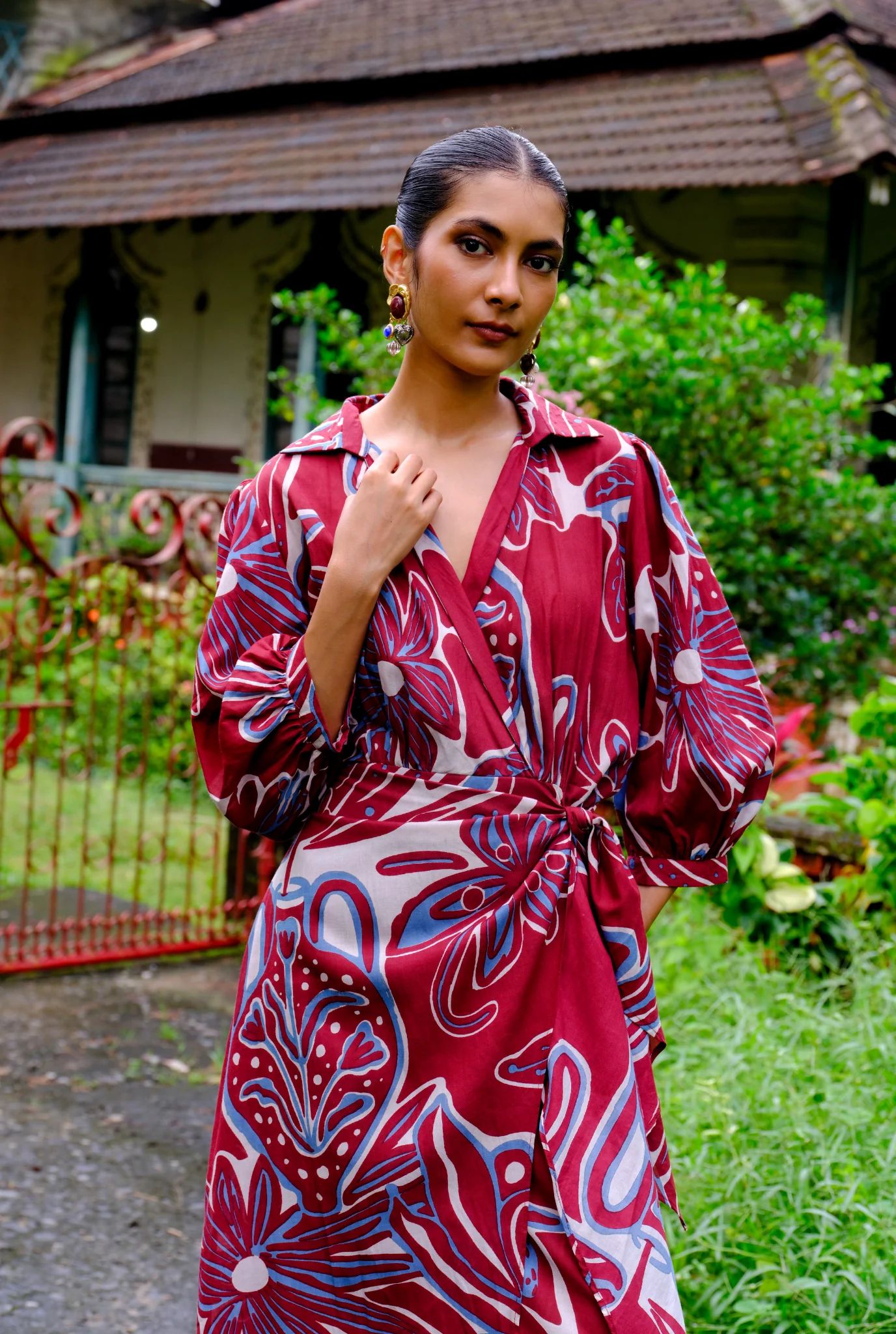 Myna Wrap dress - Image 6