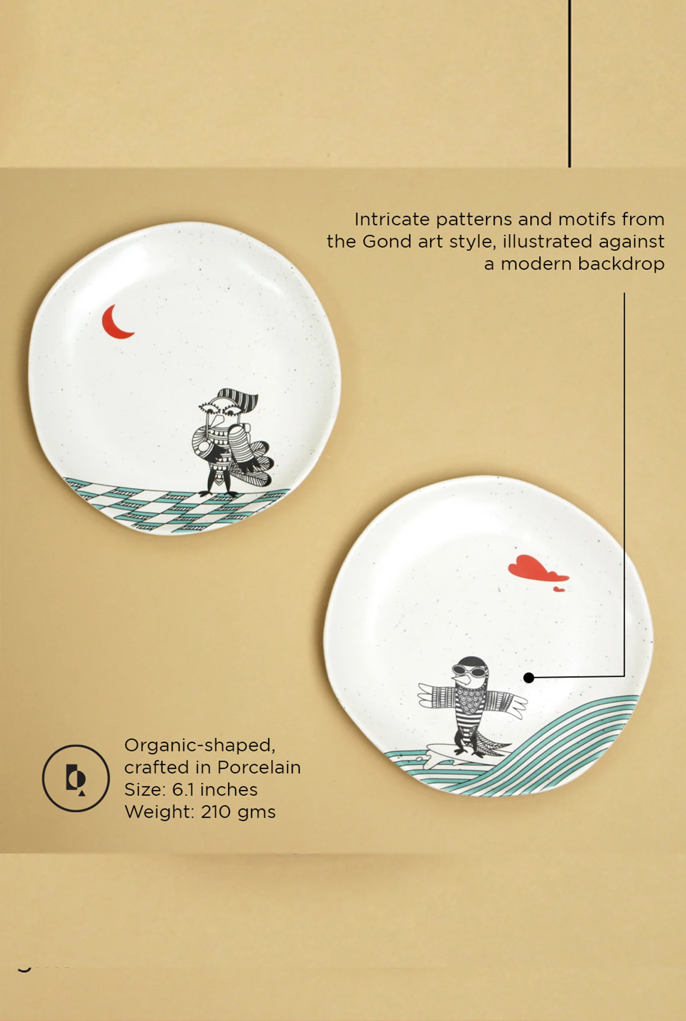 On Course Quarter Plates (Set Of 2-1) - Image 2