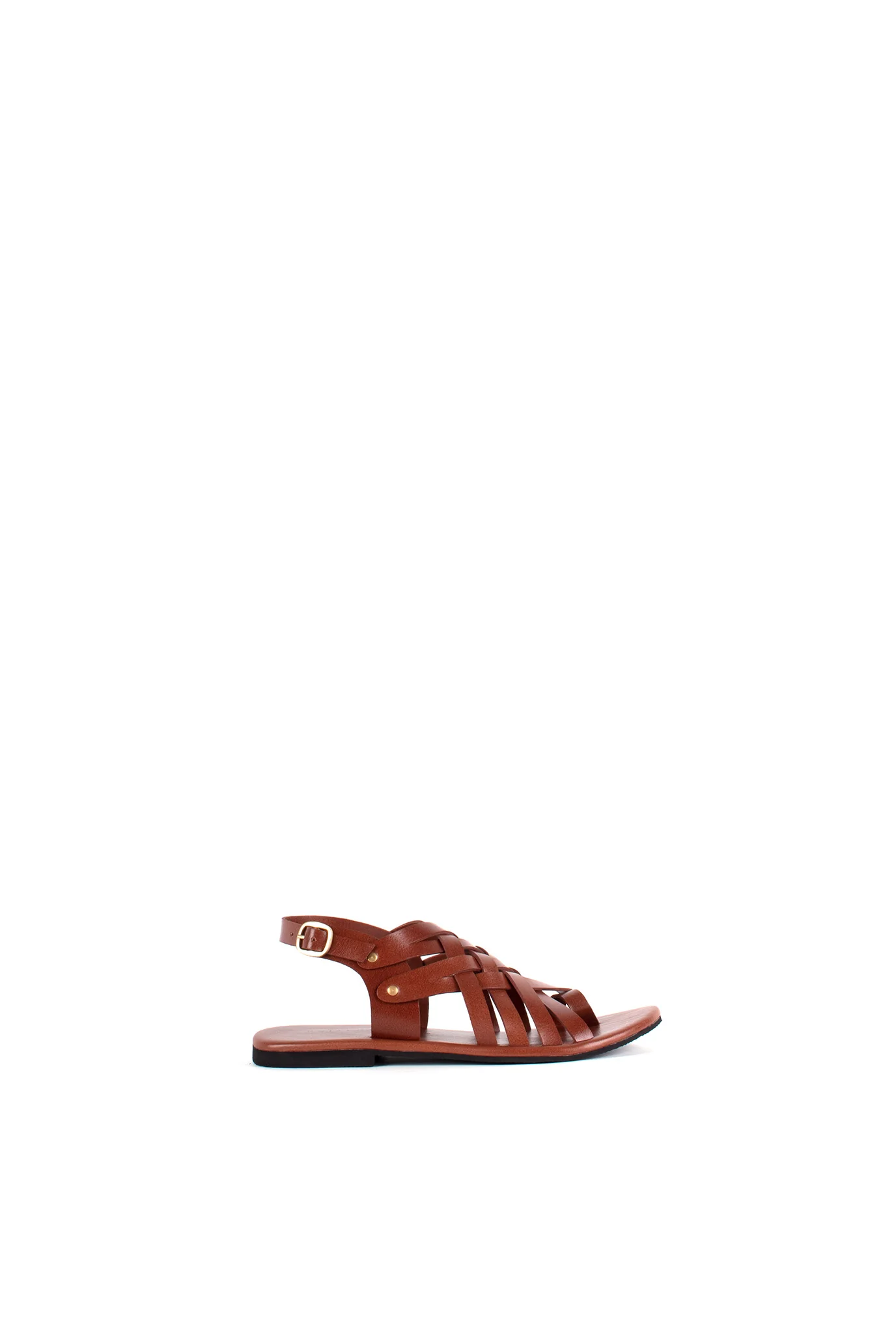 All-Strap Leather Unisex Sandals - Image 4
