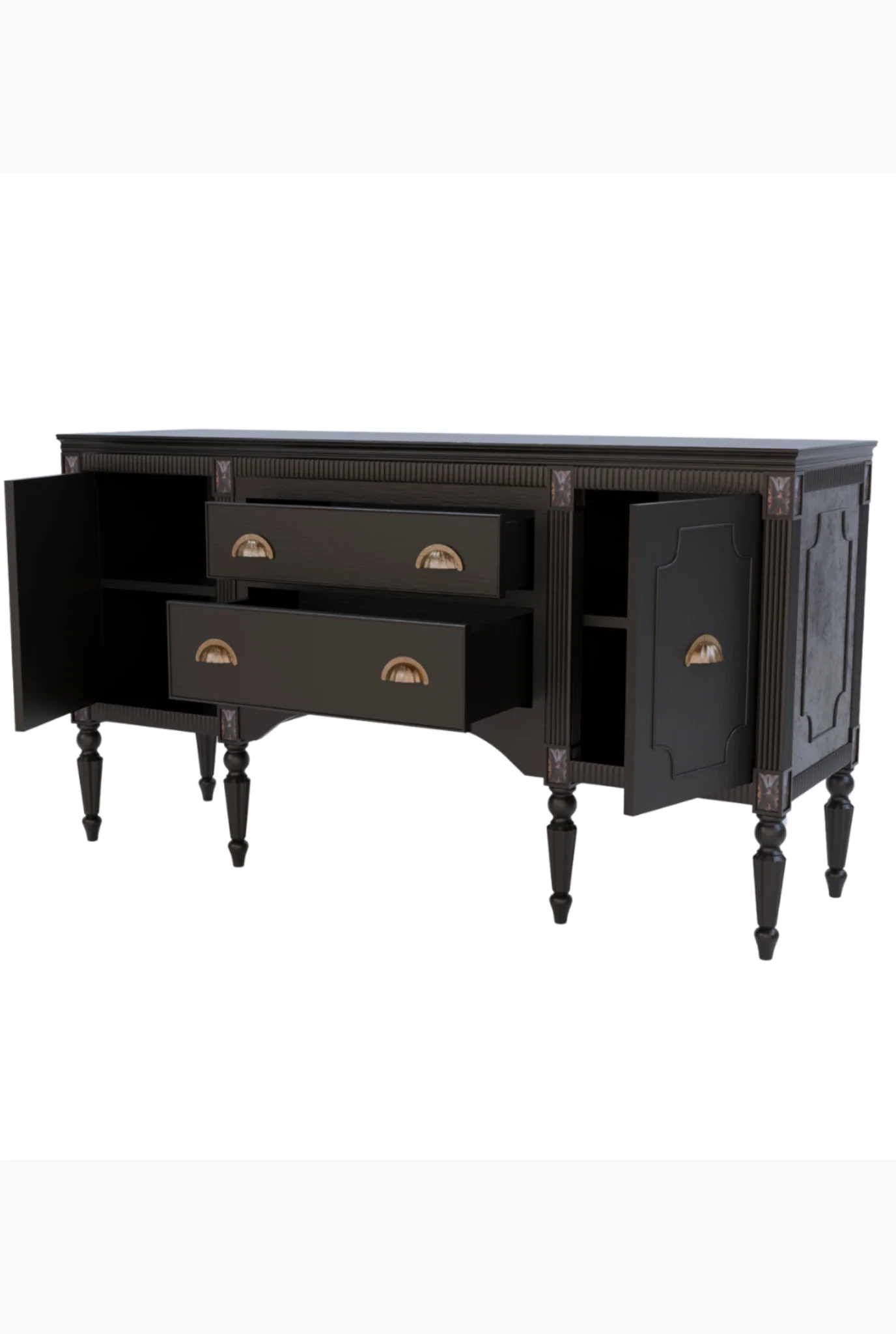 Oslo Teakwood Storage Cabinet - Image 2