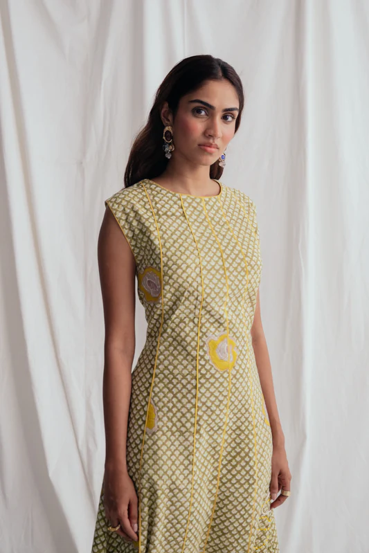 Panna Panel Dress - Image 2