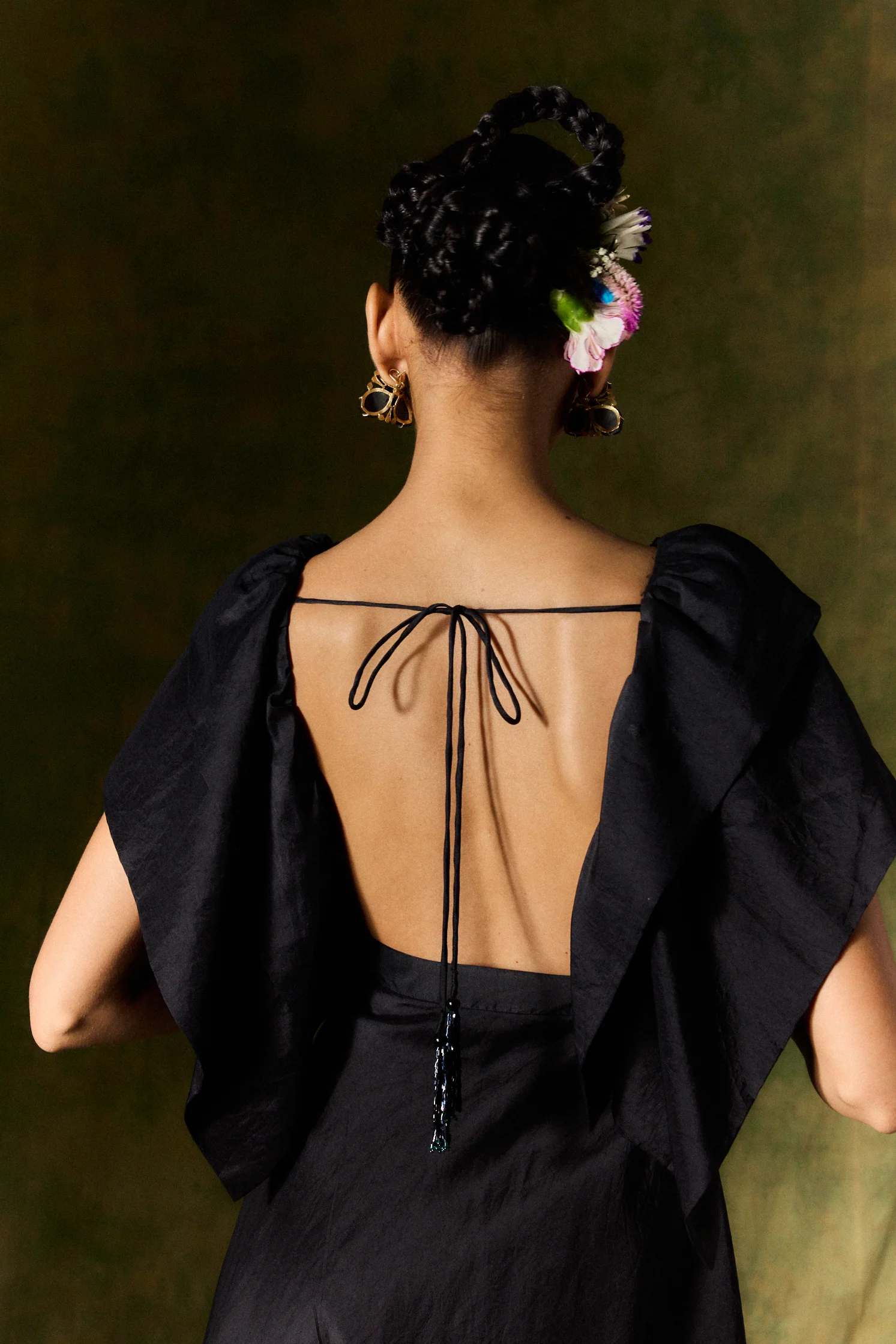 Rania Silk Dress - Image 6