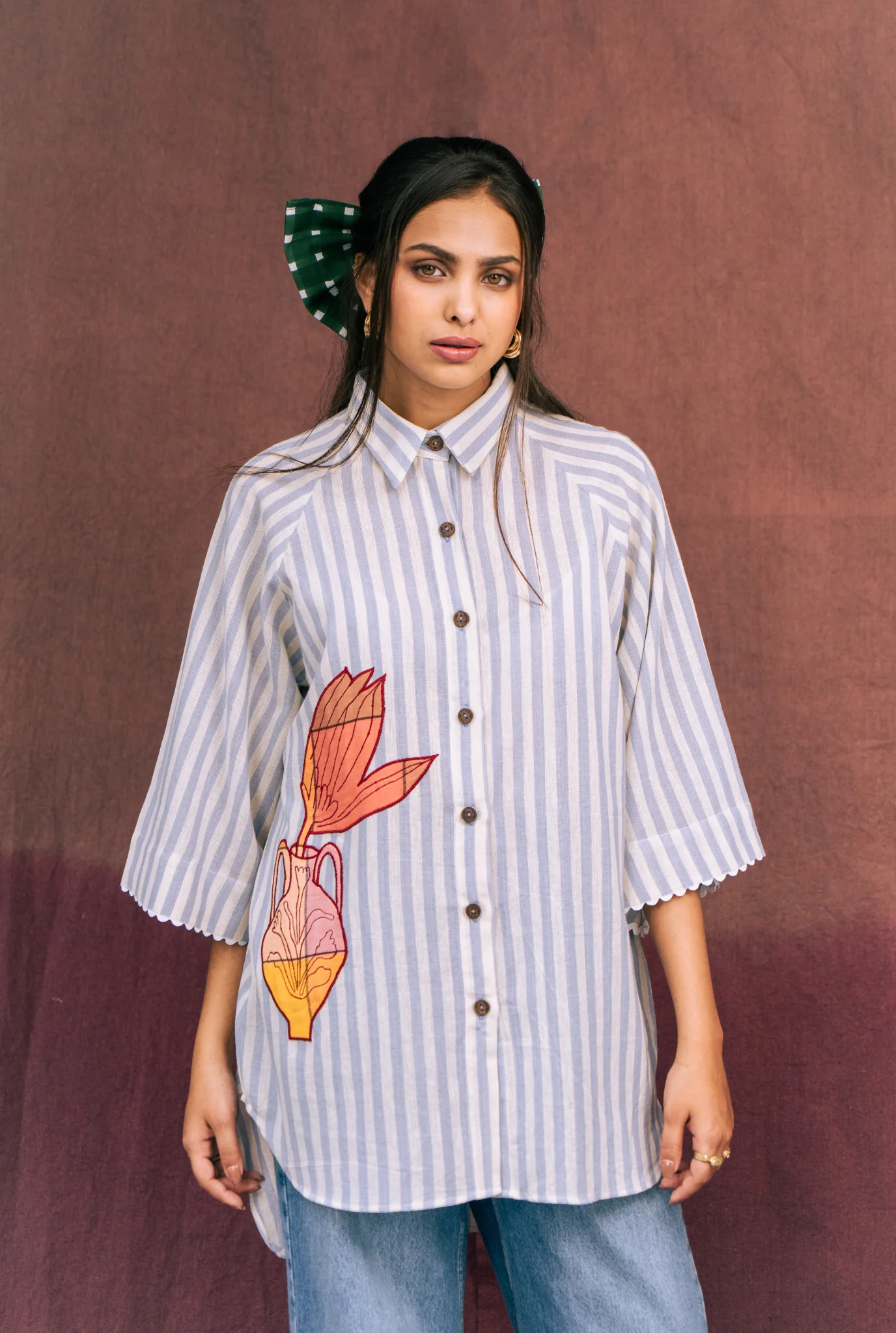 Rosella Handloom Shirt - Image 2